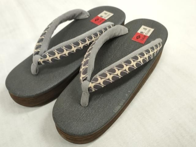 平和屋本店□和装小物 菱屋 Calen Blosso カレンブロッソ カフェ草履 М  