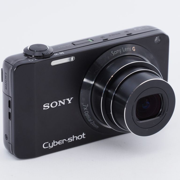 SONY ソニー デジタルカメラ Cybershot WX10 1620万画素CMOS 光学7倍 ブラック DSC-WX10/B - メルカリ