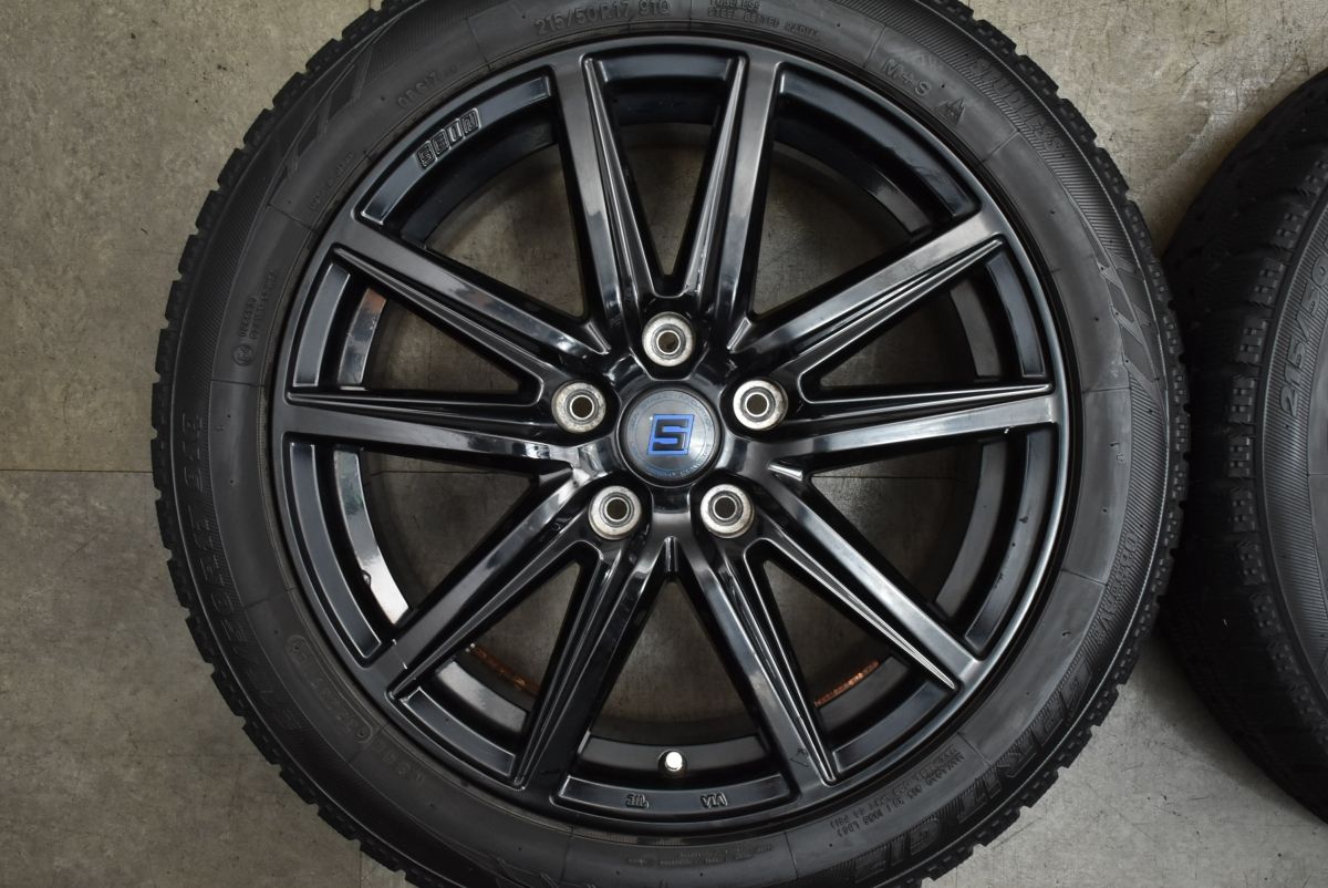 品 SEIN 17in 7J 55 PCD114.3 トーヨー ガリットGIZ 215|50R17 レヴォーグ WRX S4 FK7シビック ジェイド MAZDA3 リーフ プリウスα