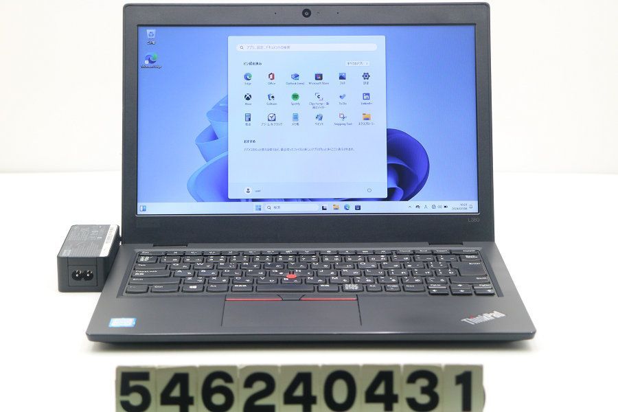 Lenovo ThinkPad L380 Core i3 8130U 2.2GHz/8GB/256GB(SSD)/13.3W/FWXGA(1366x768)/Win11 【546240431】