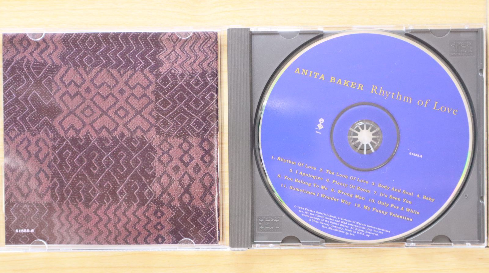 中古CD☆アニタ・ベイカー/Anita Baker□ Rhythm of Love 【615552