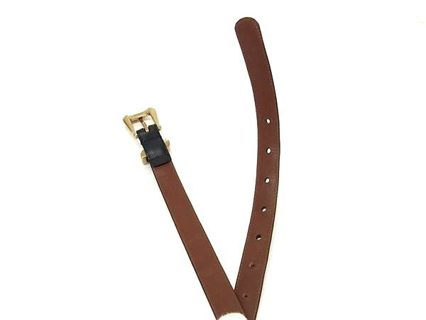 未使用品 coach レザー ベルト ゴールド金具 Pサイズ - 小物