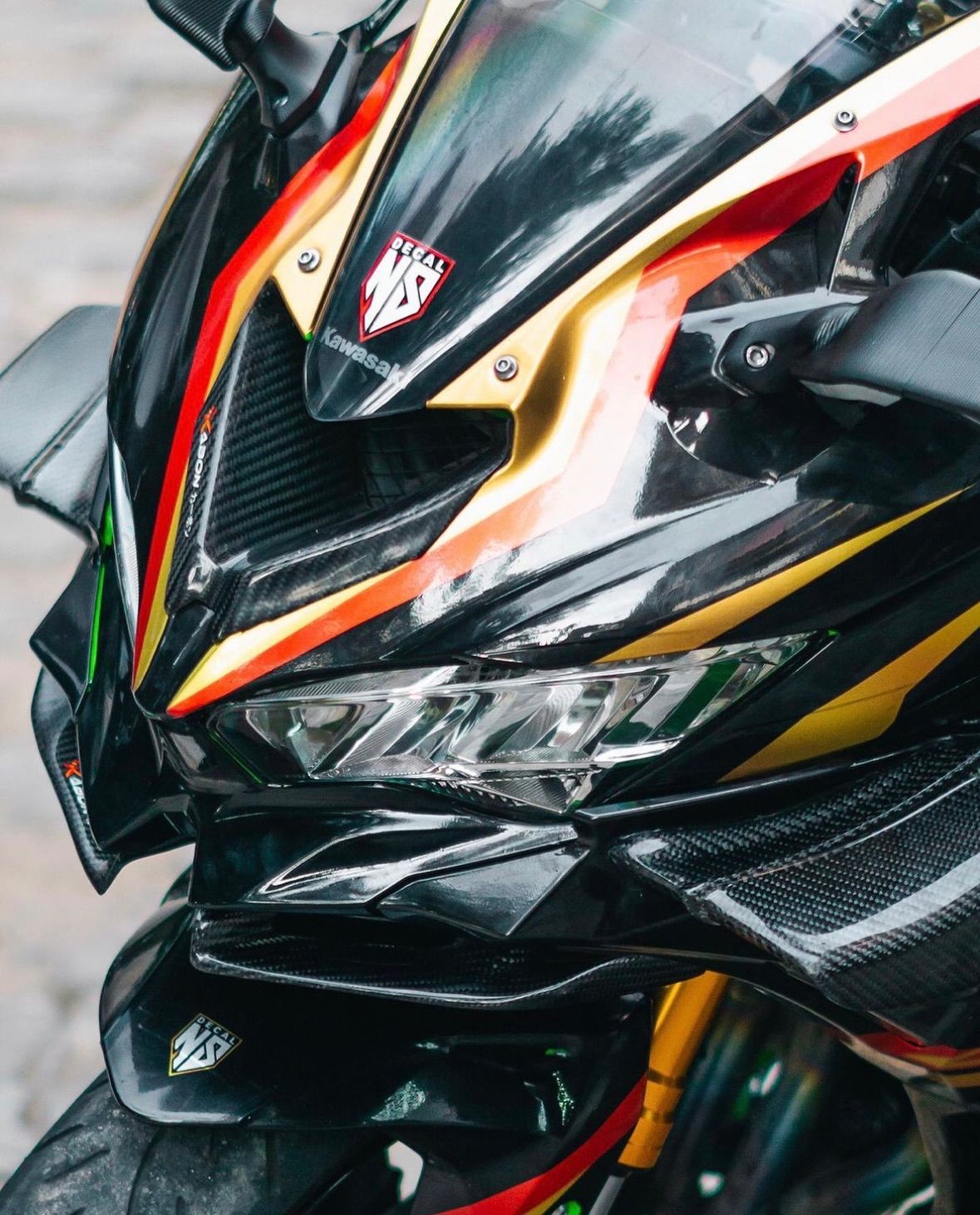 カーボンラムエアダクトカバー｜Yahoo!フリマ（旧 ZX-25R⁄ZX4R ZX25R