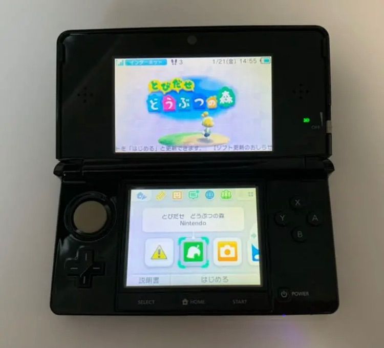 美品】ニンテンドー3DS クリアブラック - メルカリ