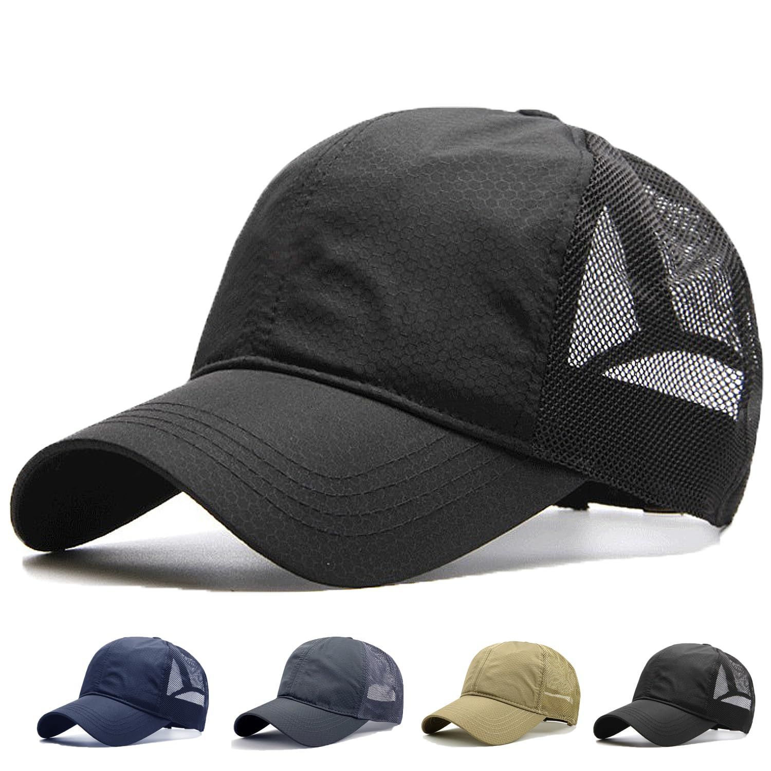 商品 かっこいい おしゃれ 男女兼用 軽薄 速乾 通気 メッシュ 深め ぼうし 60-65 cm 帽子 大きいサイズ メンズ キャップ RF