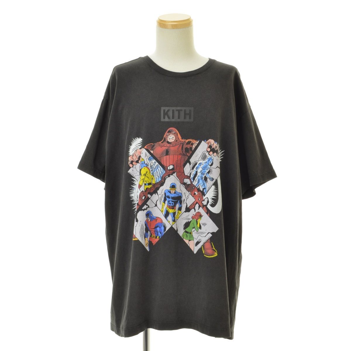 【KITH×MARVEL】KHM031441 X-Men Juggernaut Vintage Tee半袖Tシャツ