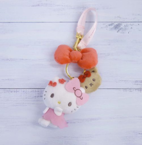 ハローキティ マスコットチャーム ピンク 50th SANRIO サンリオ KT50 