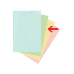 【新品・3営業日で発送】トヨシコー 色上質紙中厚口ハガキサイズプリンター用紙 クリーム色 (サイズ:100×148mm 数量:2.000枚／1ケース)