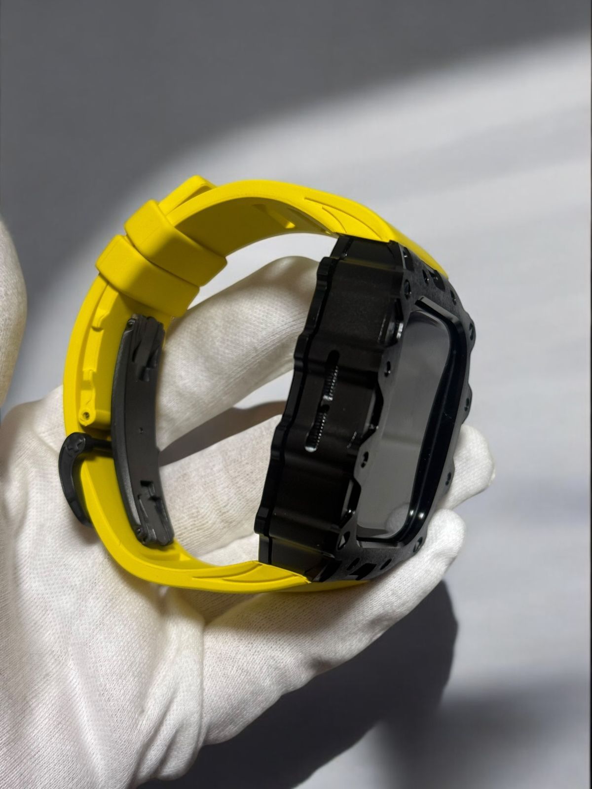 オーリー46mm アップルウォッチカスタムカバーケースApple