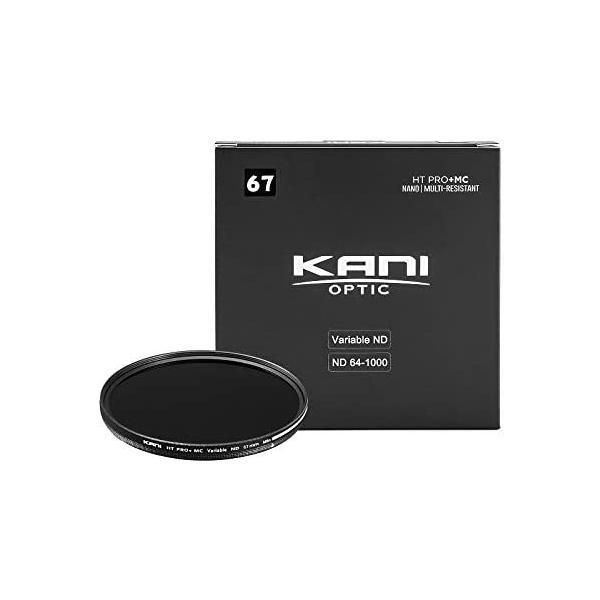 KANI NDフィルター 可変式 バリアブル 減光フィルター HT PRO MC ND64-1000 67mm 67mm