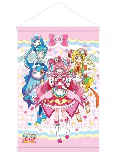 デリシャスパーティプリキュア　B2タペストリー 中古】タペストリー 集合 B2タペストリー 「デリシャスパーティ