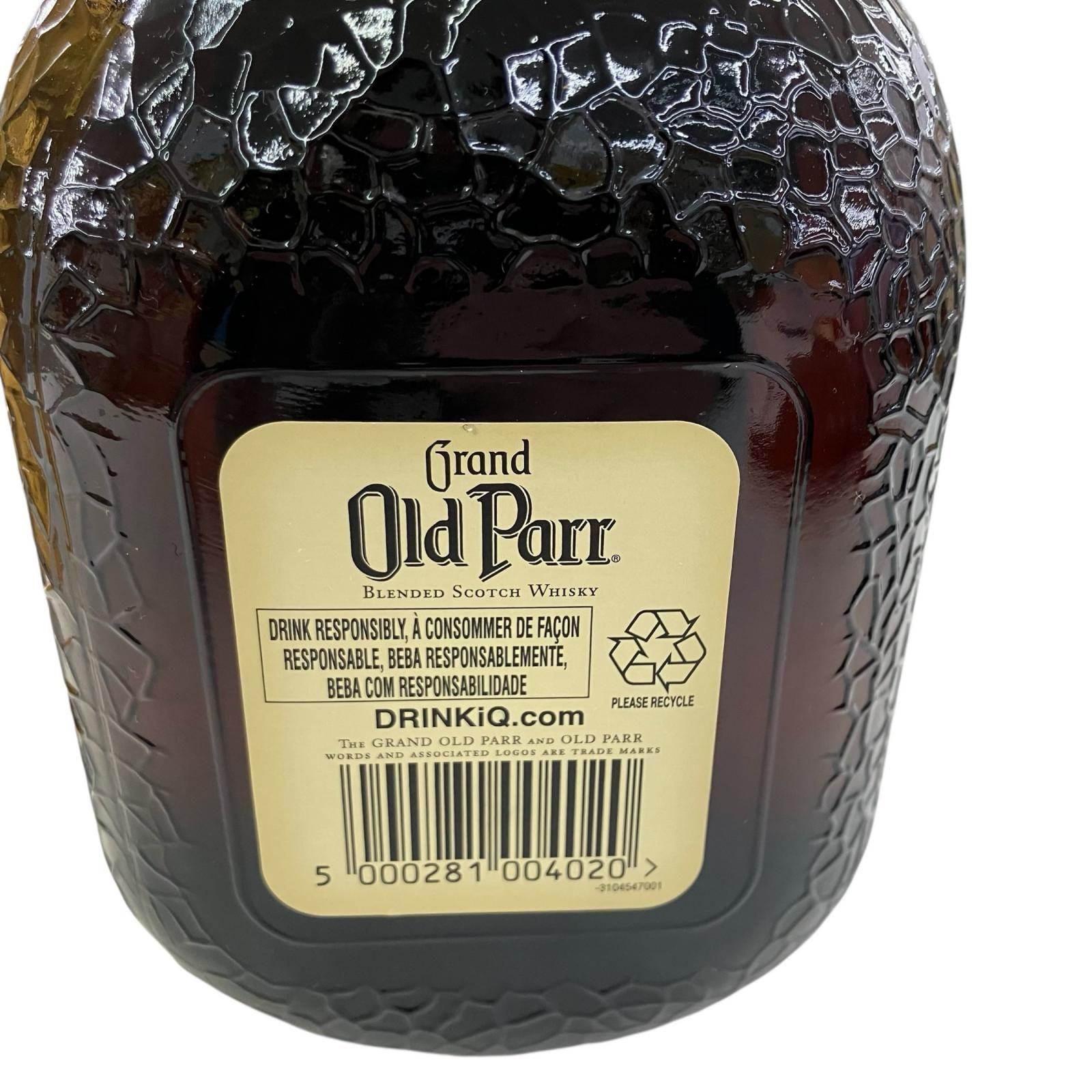 186000 Grand Old Parr グランド オールドパー デラックス スコッチ