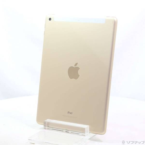 〔 品〕 iPad 第5世代 32GB ゴールド MPG42J A docomoロック解除SIMフリー 377