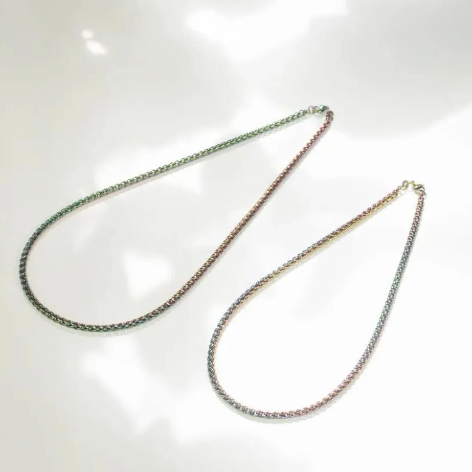 K18 ディモア　Dis Moi ネックレス　50㎝ Dis Moi ディモア ネックレス アスカブラック 50cm K18 Dis Moi