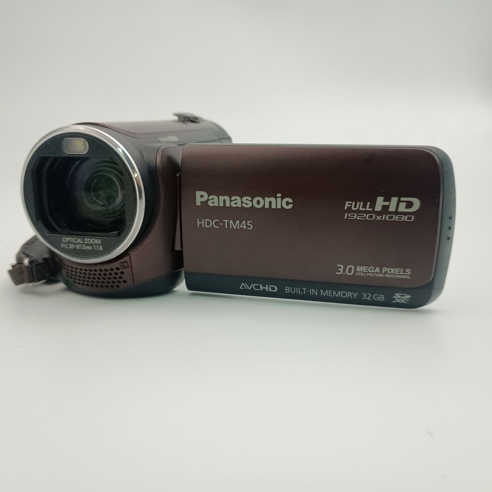 PANASONIC HDC-TM45 FULL HD VIDEO CAMERA BROWN 茶色 デジタル PANASONIC HDC-TM45 FULL HD VIDEO CAMERA BROWN 茶色 デジタル