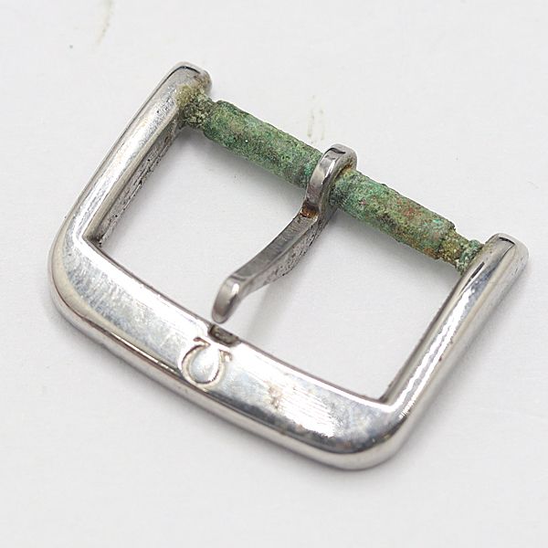 OMEGA オメガ 16mm 尾錠 シルバーカラー ピンバックル ヴィンテージ