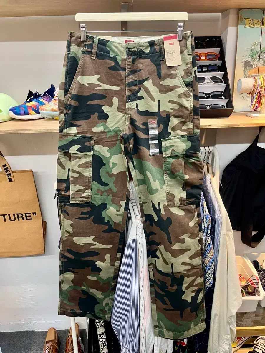 32 33 LEVI S リーバイス XX カーゴ ストレートフィット 迷彩パンツ