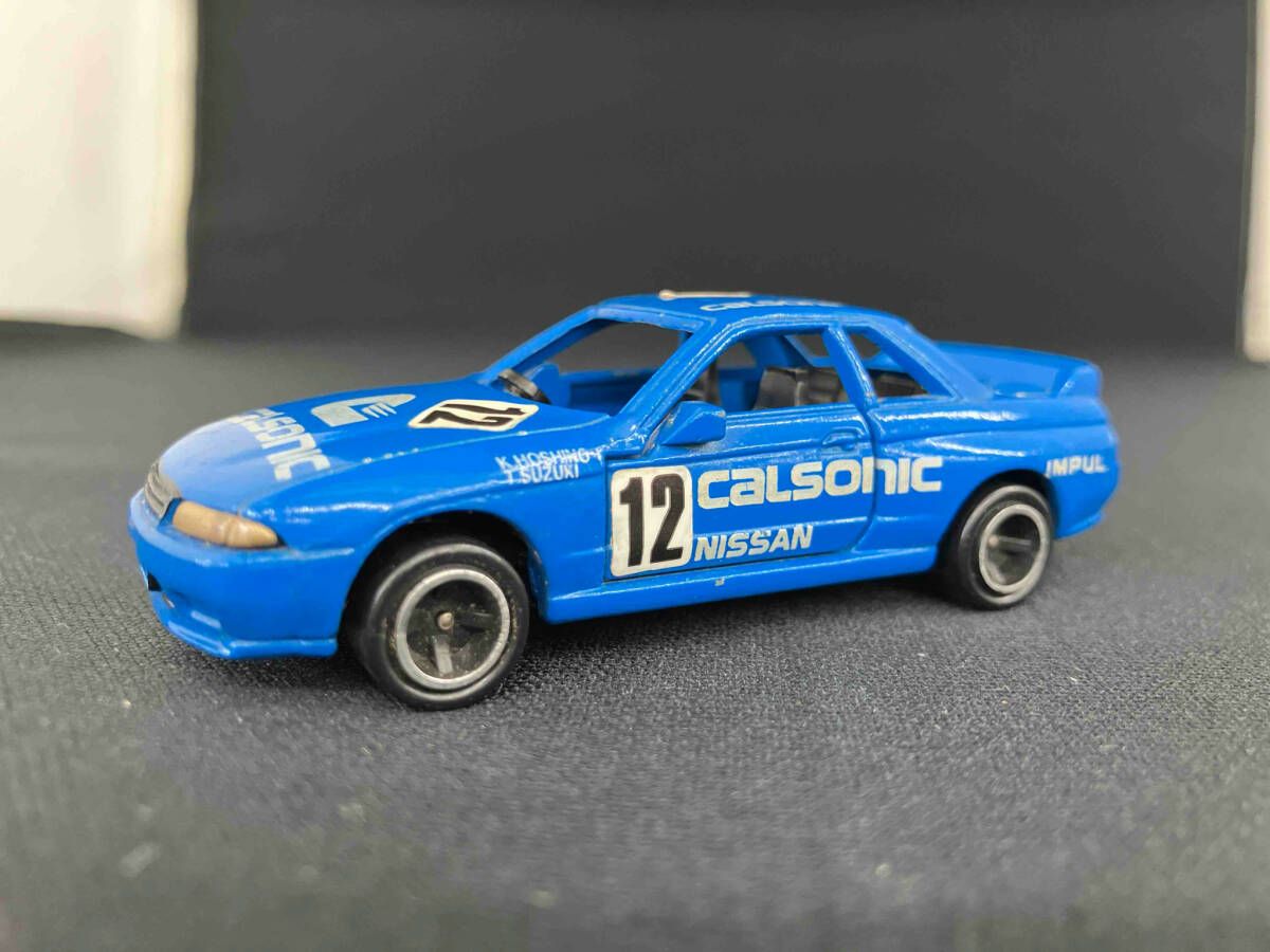 現状品、全面窓無し、塗装削れ有り トミカ 日産 カルソニック