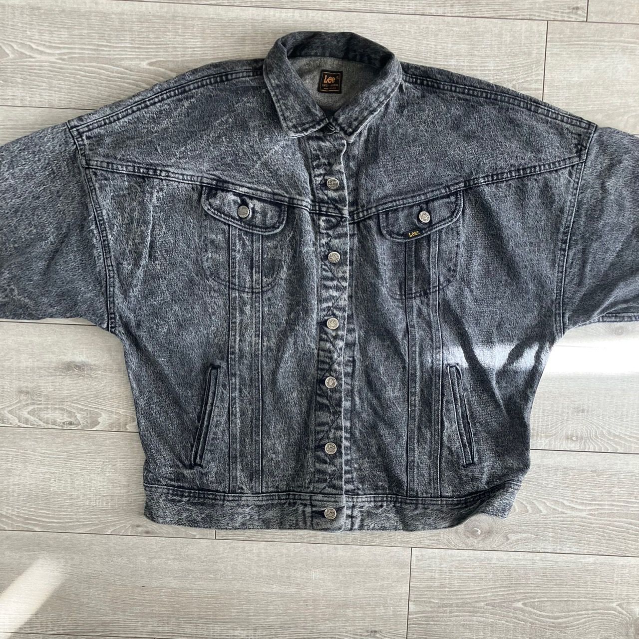 Lee デニムジャケット ブラック 黒 リー - メルカリ