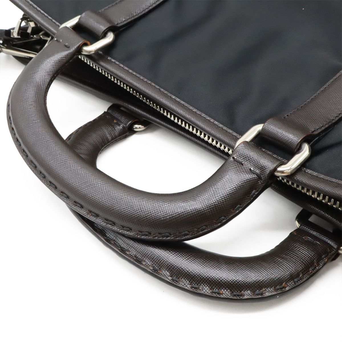 PRADA プラダ ロゴ トラベルバッグ ショルダーバッグ 2WAY