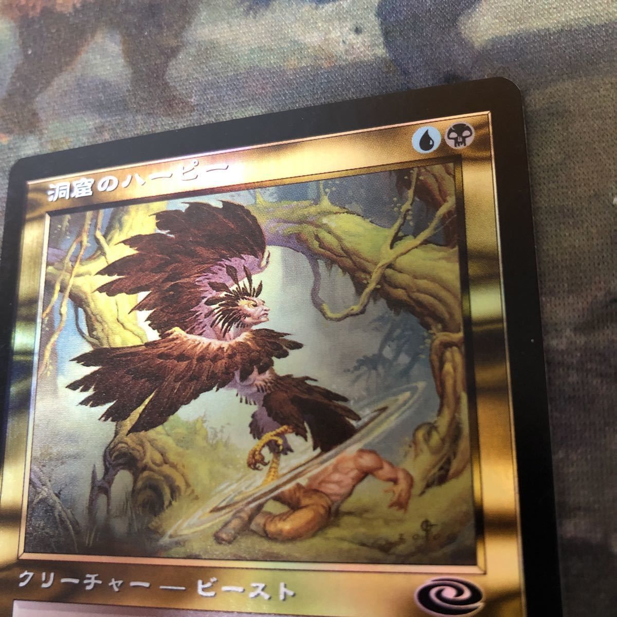 nv3 69 洞窟のハーピー Cavern Harpy Foil プレーンシフト PLS