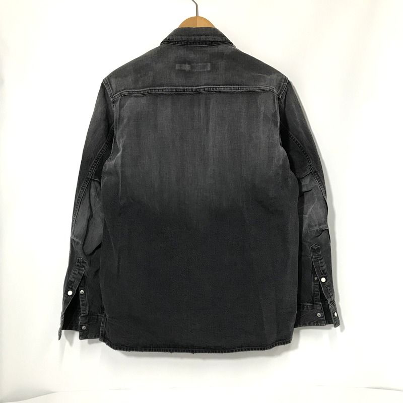 nonnative シャツジャケット RANCHER SHIRT JACKET 22AW NN-SJ4202 サイズ1 M相当 ブラック ノンネイティブ アウター A11533◆