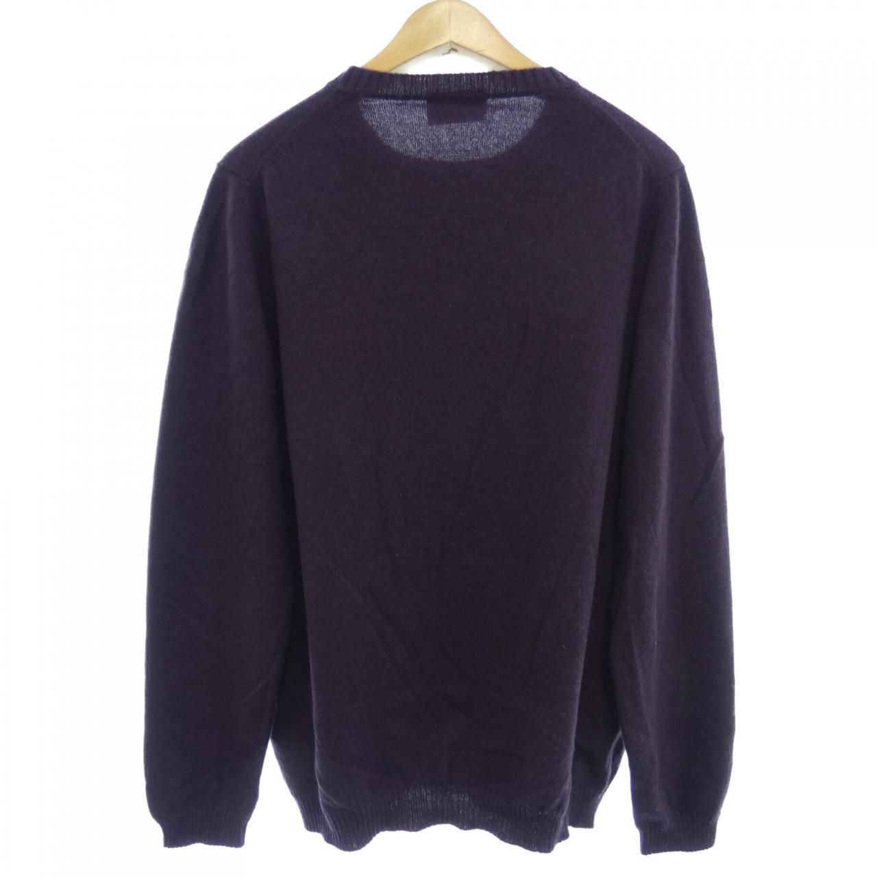 Settefili Cashmere サマーニット シルク混 スカイブルー 48 Settefili Cashmere(ｾｯﾃﾌｨｰﾘ ｶｼﾐｱ)のサマーニット。│Oyster