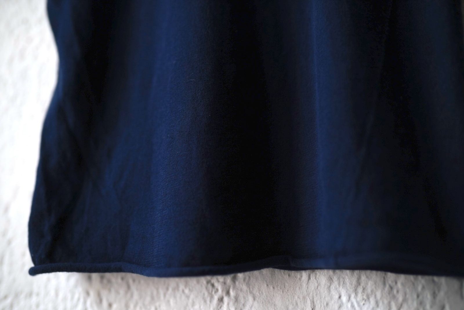 Vネック半袖ニットソー Tシャツ / LABEL UNDER CONSTRUCTION(レーベル