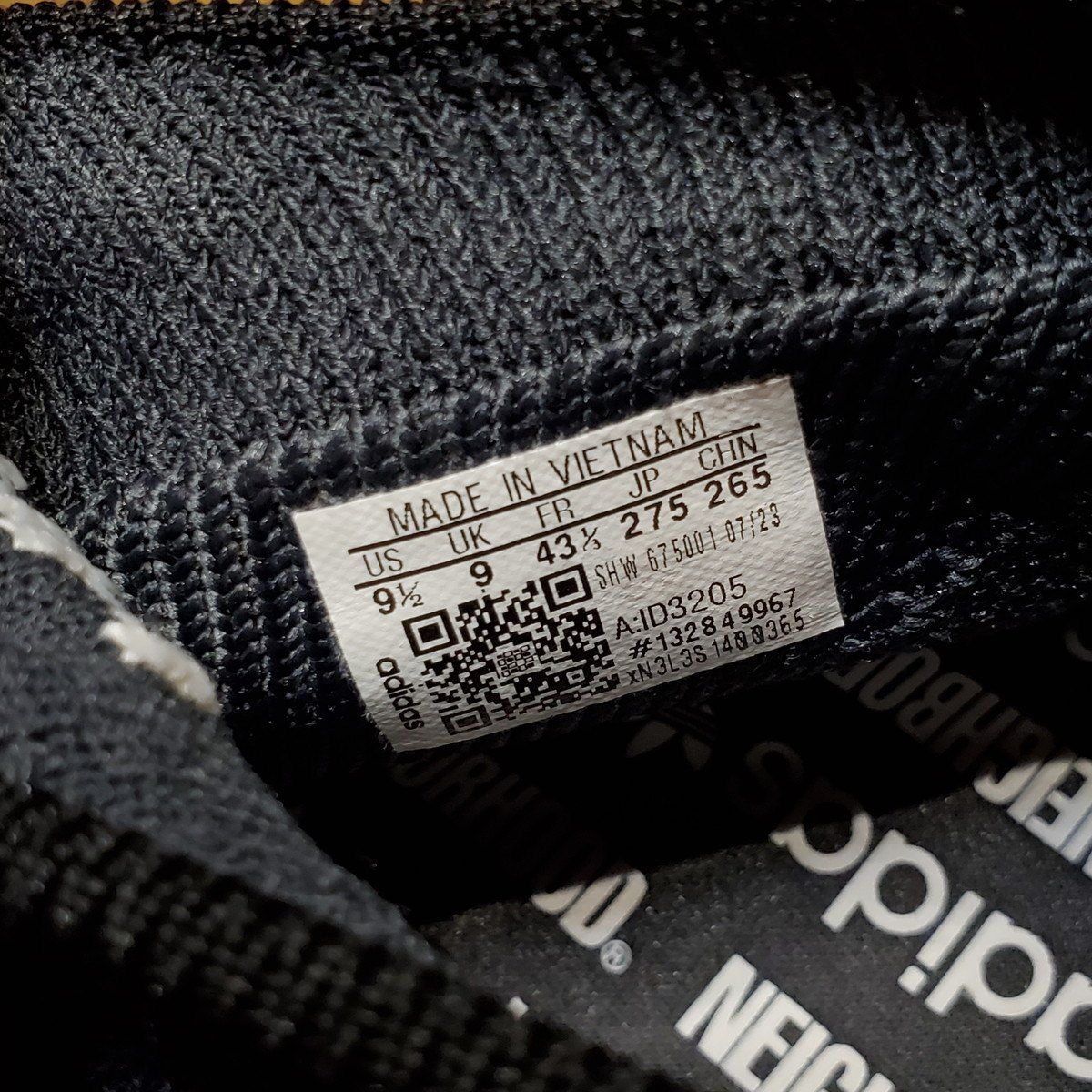 NEIGHBORHOOD ネイバーフッド adidas アディダス コラボ 23AW ID3205 