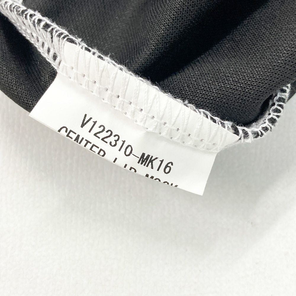 【 新入荷·数量限定】 サイズ L V12 ヴィトゥエルヴ モックネック半袖Tシャツ ブラック系 240101517758 ゴルフウェア メンズ ストスト