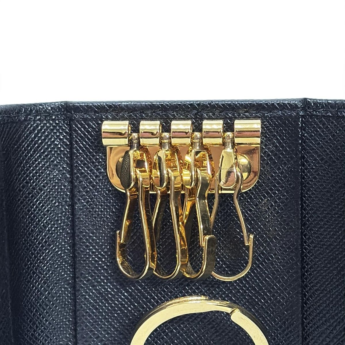 4連フック キーリング付き