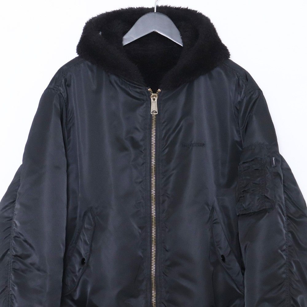SUPREME Faux Fur Reversible MA-1 Jacket Mサイズ - メルカリ SUPREME Faux Fur Reversible MA-1 Jacket Mサイズ - メルカリ