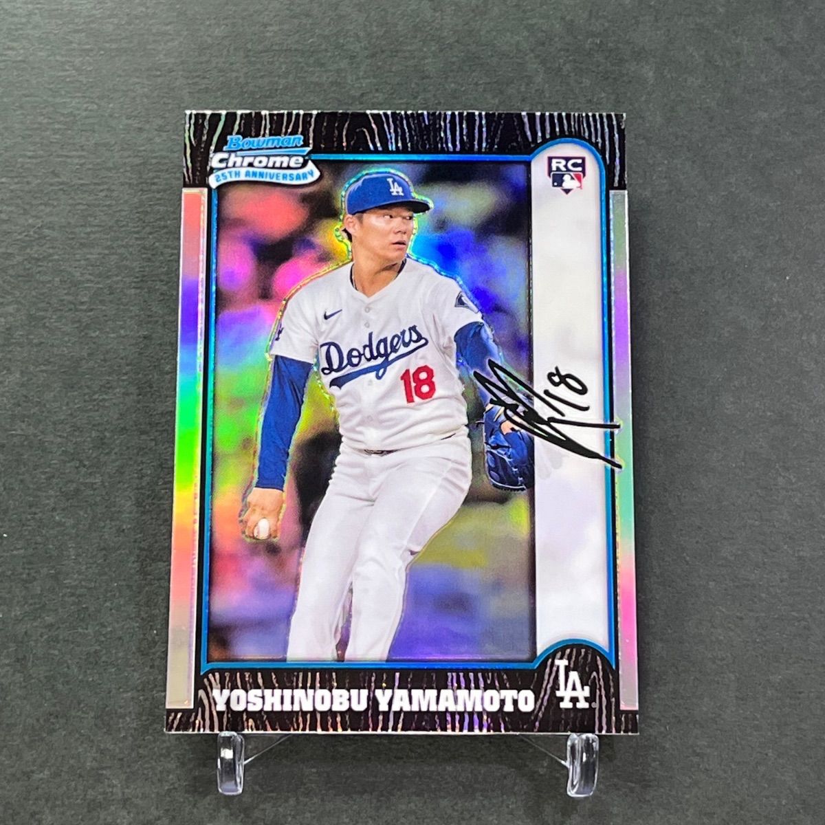 山本由伸 2023 Chrome Topps 2001 Refractor topps 山本由伸 山本由伸