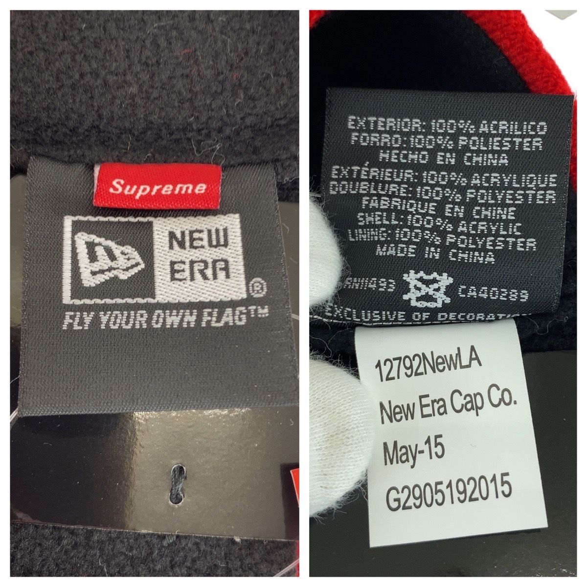  Supreme シュプリーム シュプリーム×ニューエラ レッド ホワイト アクリル ポリエステル ヘッドバンド ヘアバンド 505563 その他 小物