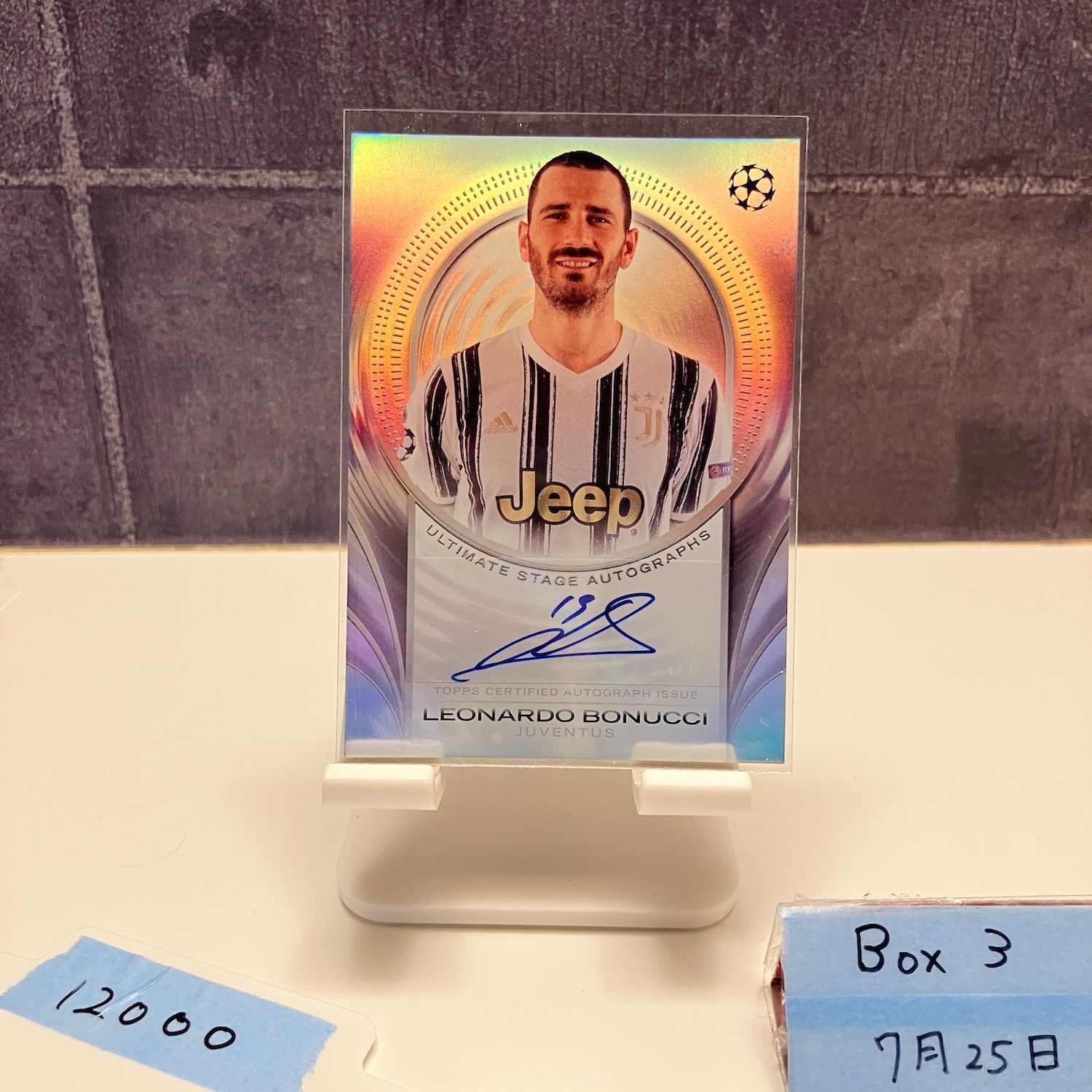 2024-2025 Topps UEFA Club Competitions LEONARDO BONUCCI 直筆サイン 2024-2025 Topps UEFA Club Competitions LEONARDO BONUCCI 直筆サイン