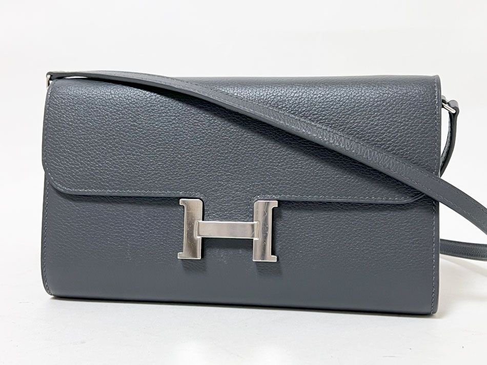 純正】ブライトリング レザーベルト 24-20mm 黒×白ステッチDバックル