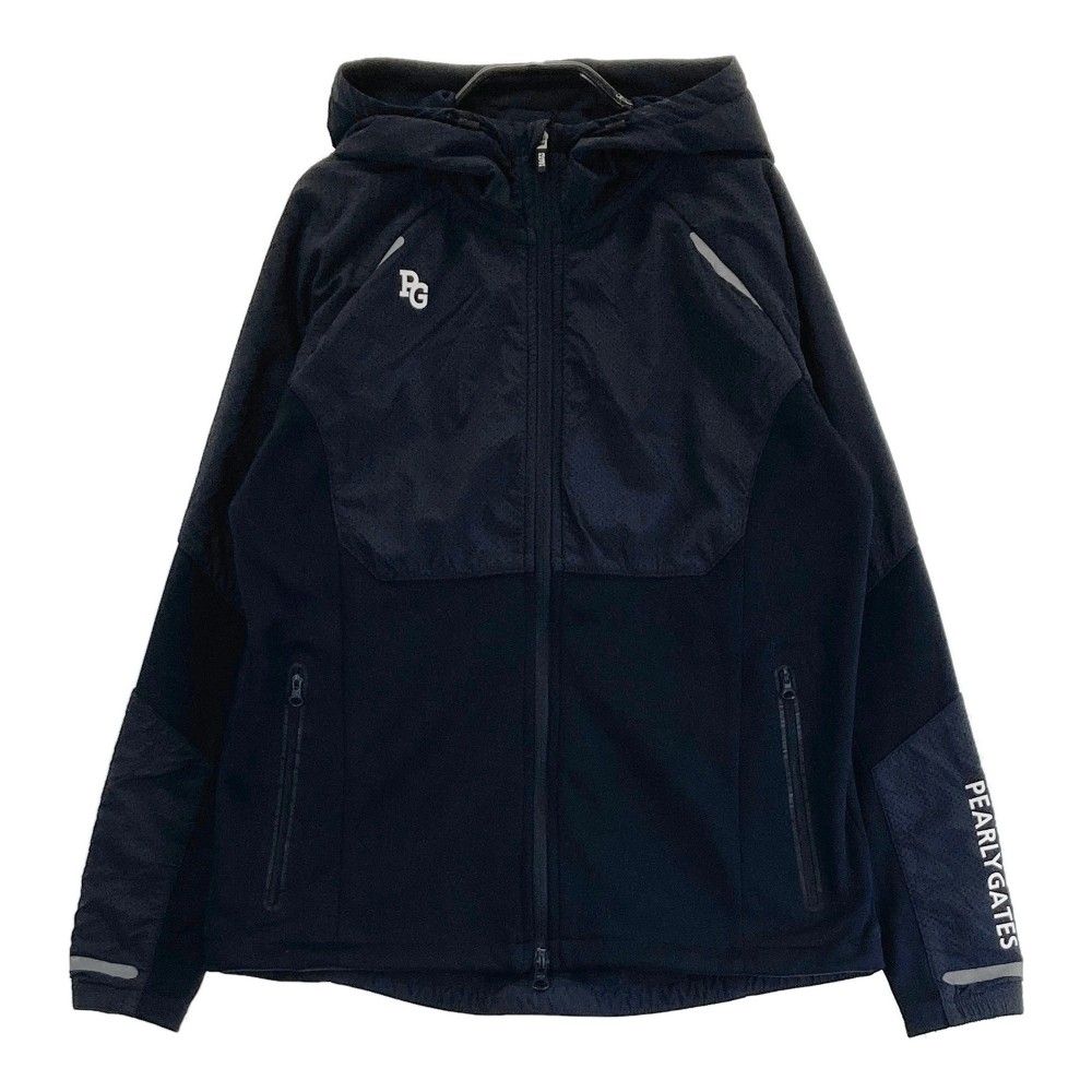 サイズ：1 PEARLY GATES パーリーゲイツ 055-0220908 ジップ ジャケット  ネイビー系 [240101372062] ゴルフウェア レディース ストスト