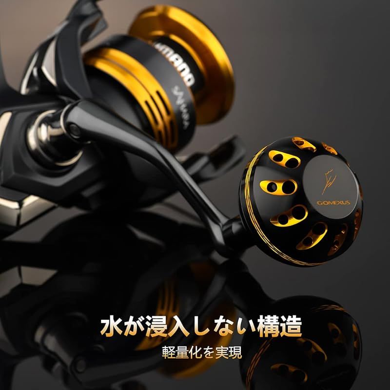 ゴメクサス 35mm パワー リール ハンドル ノブ ダイワ Type S
