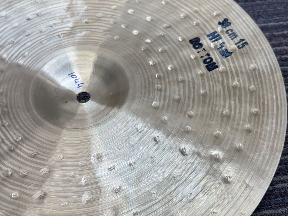 トルコ製ハンドハンマードシンバル