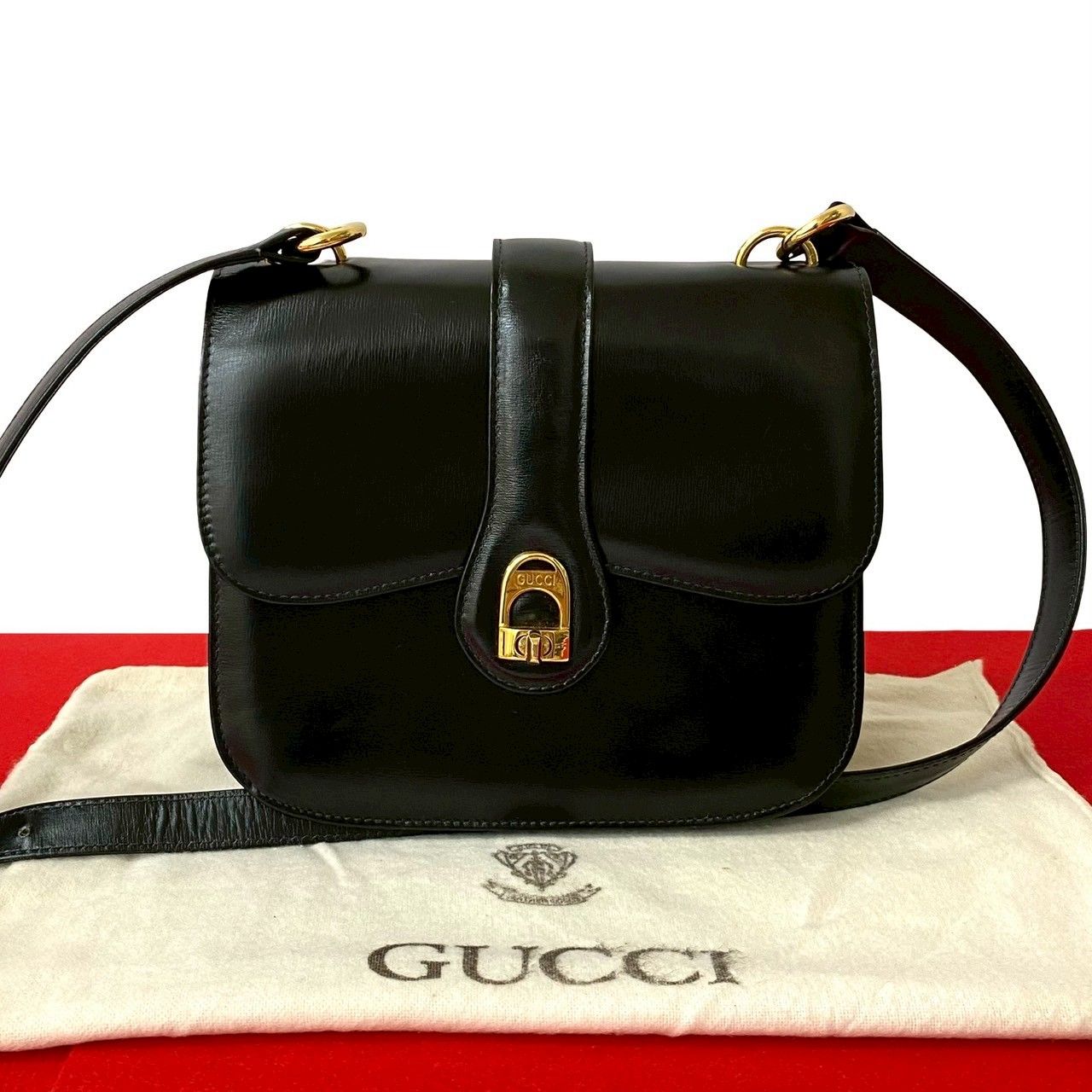 極 美品 袋付き GUCCI グッチオールドグッチ ヴィンテージ GG ロゴ