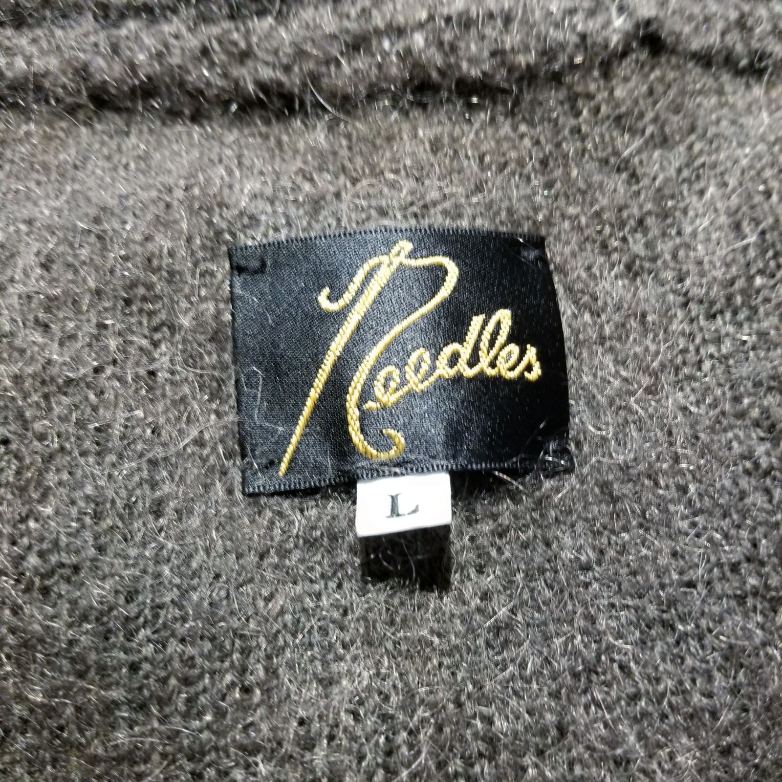 NEEDLES 22aw Solid Mohair Cardigan L ニードルズ モヘアカーディガン 