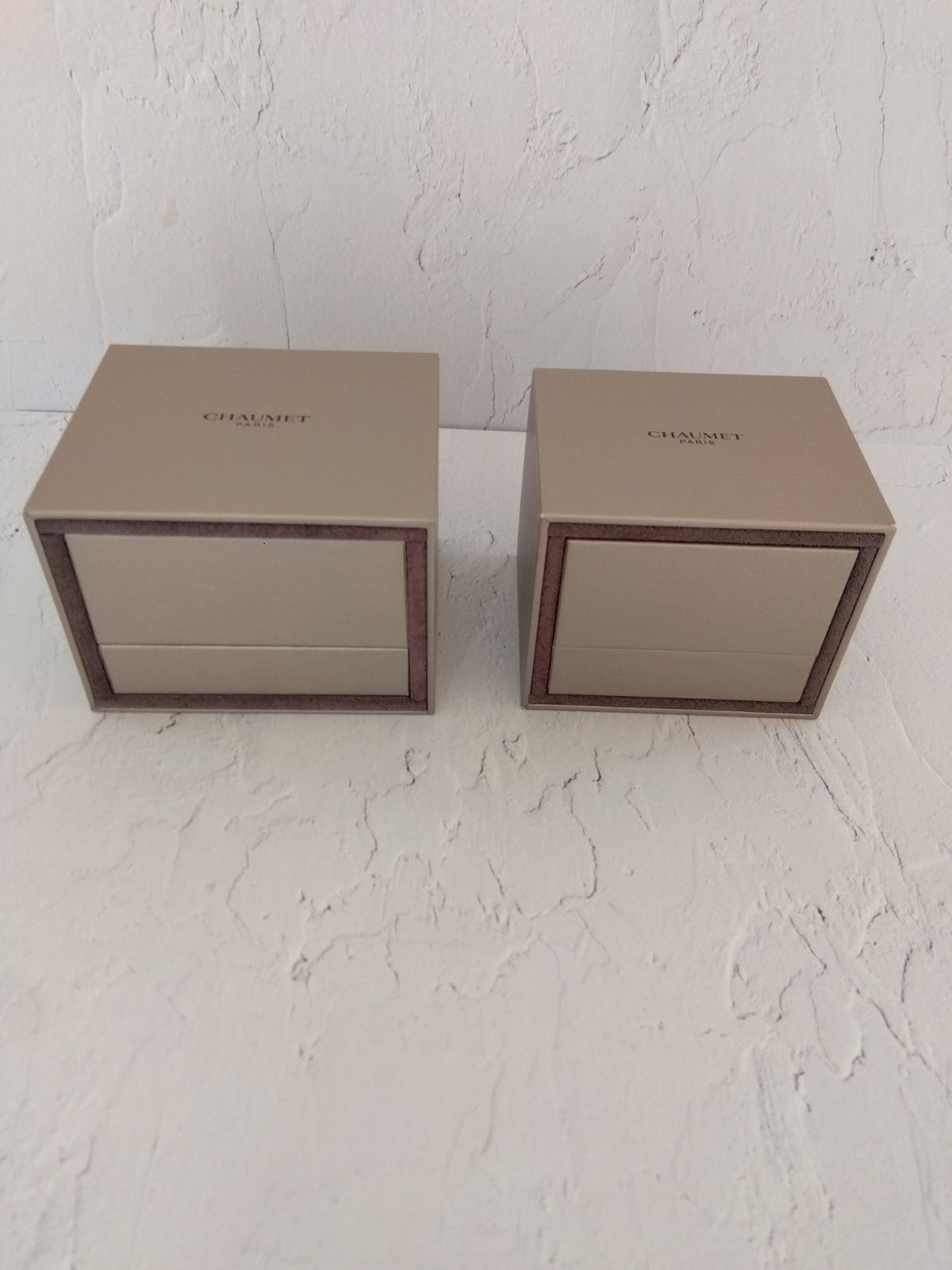 ショーメ chaumet リングケース アクセサリーケース （空箱）2個