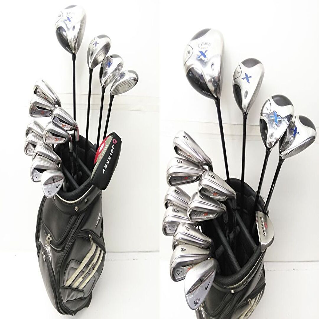 キャロウェイ 豪華セット！ Callaway Xシリーズ N415 メンズゴルフクラブ 14本フルセット アディダス キャディバッグ付き 初級 入門  初心者おすすめ 送料無料 即購入可 限定クーポン発行中！