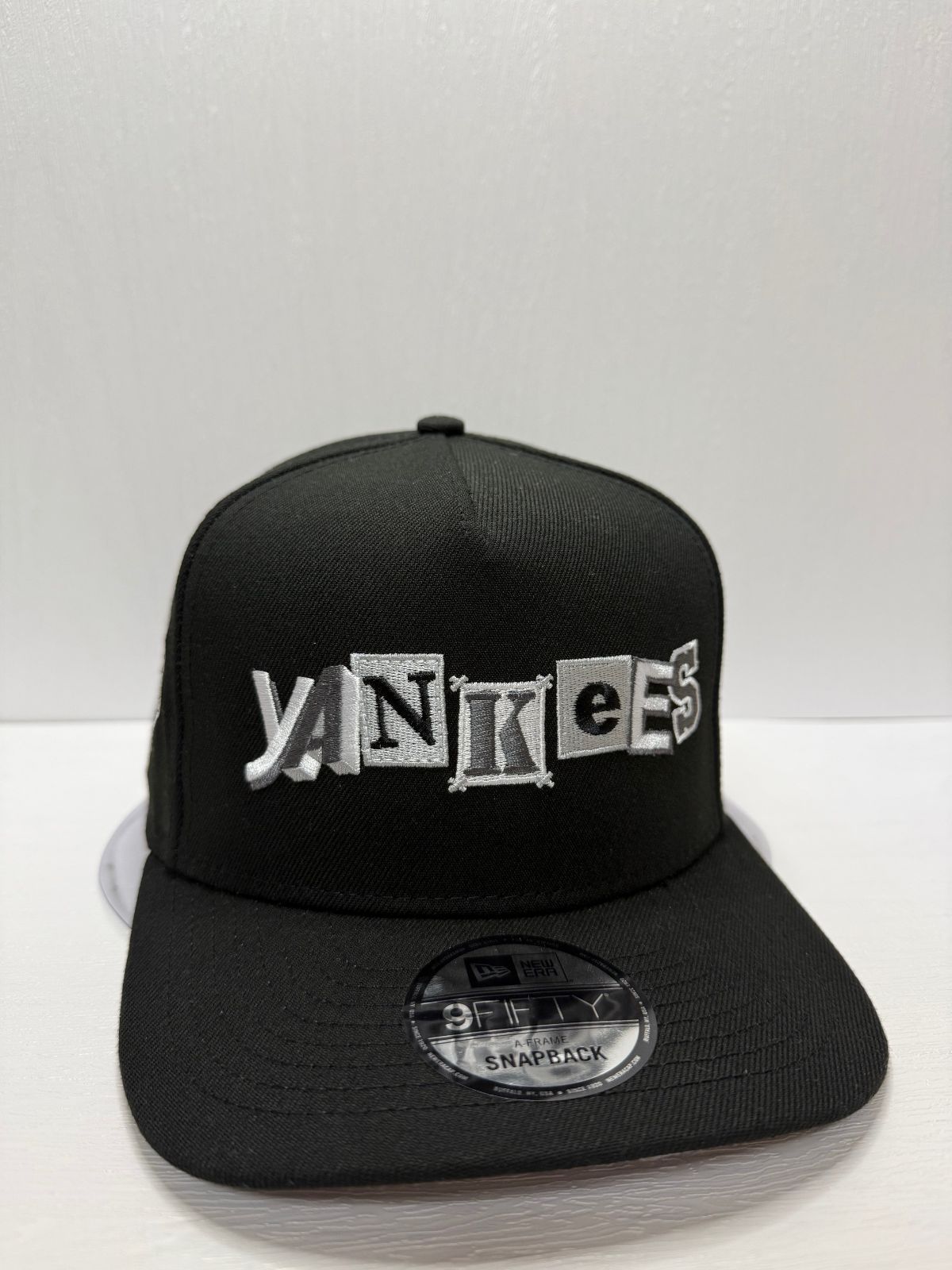Newera ニューヨークヤンキース ワールドシリーズ2000 9fifty A-FRAME スナップバックキャップ ブラックカラー