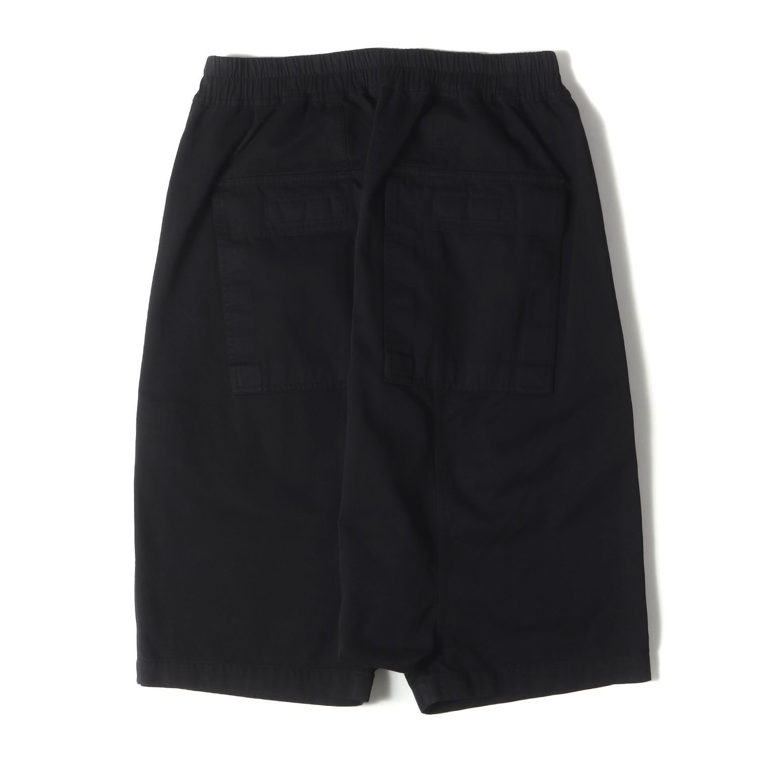 RickOwensリックオウエンス 黒 サルエルショートパンツ レディース 40 RickOwensリックオウエンス 黒 サルエルショートパンツ