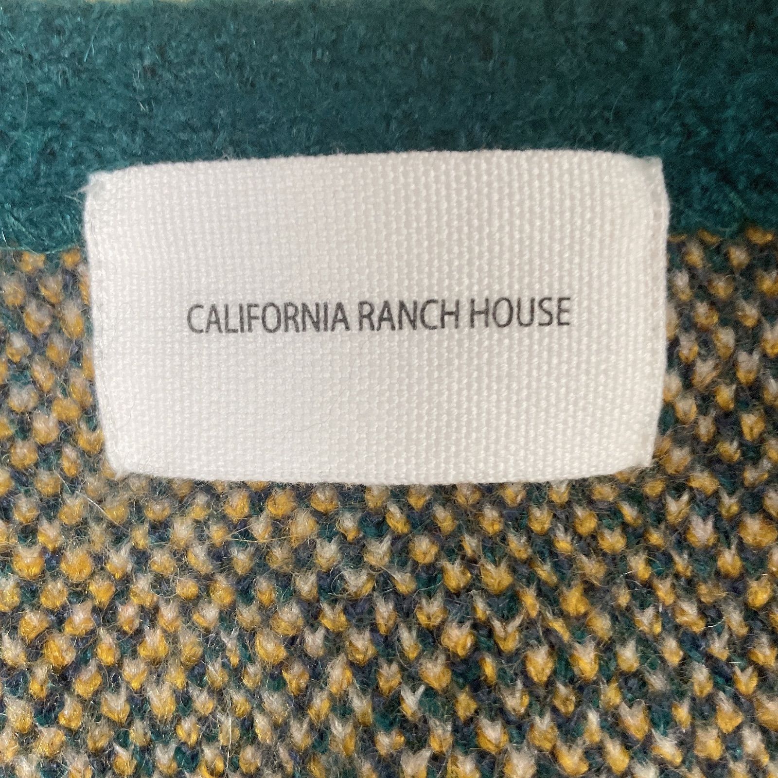 B.C STOCK CALIFORNIA RANCH HOUSE ジャガード柄モヘヤMIX 