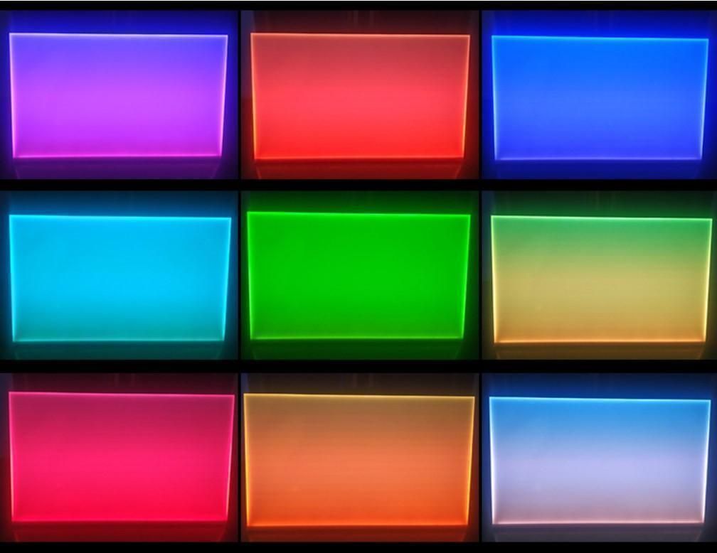 卸売 水槽 カラー バックライトスクリーン 90cm×45cm アクアリウム LED