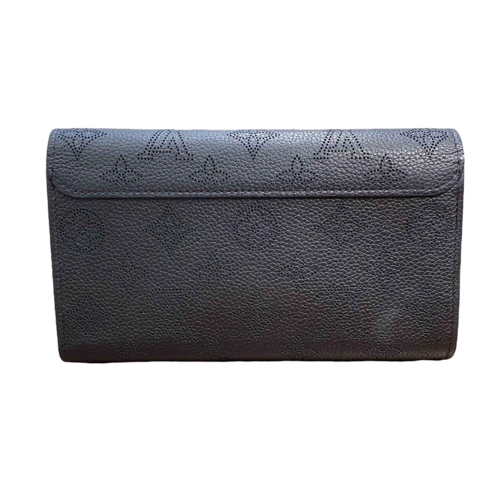 ○【美品】LOUIS VUITTON ルイヴィトン マヒナ ポルトフォイユ イリス  