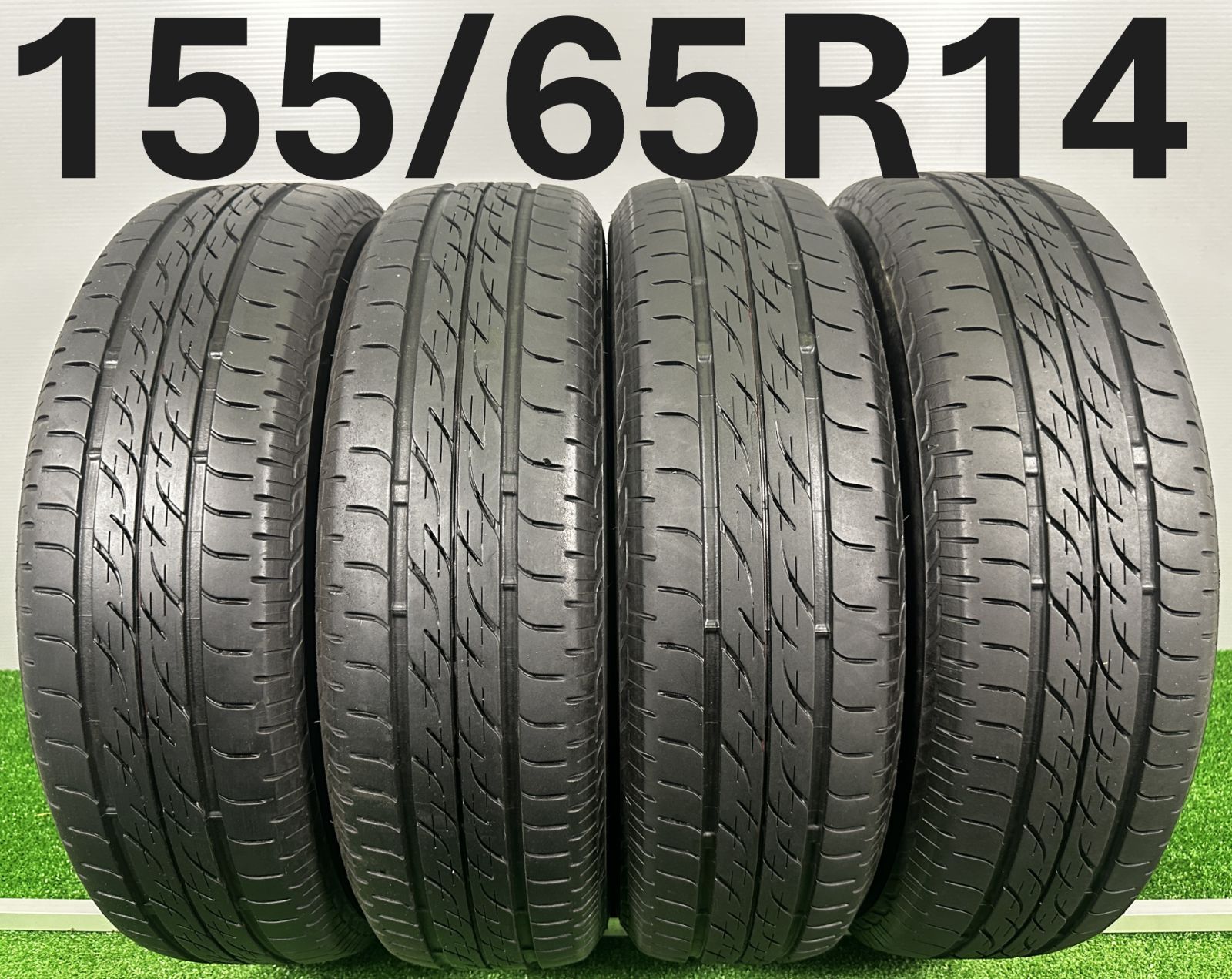 155/65R14ブリヂストン　2021年4本 ダイハツ　NEXTRY ホイール 送料無料☆155/65R14 ブリヂストン NEXTRY 2019～2021年製 4本 夏