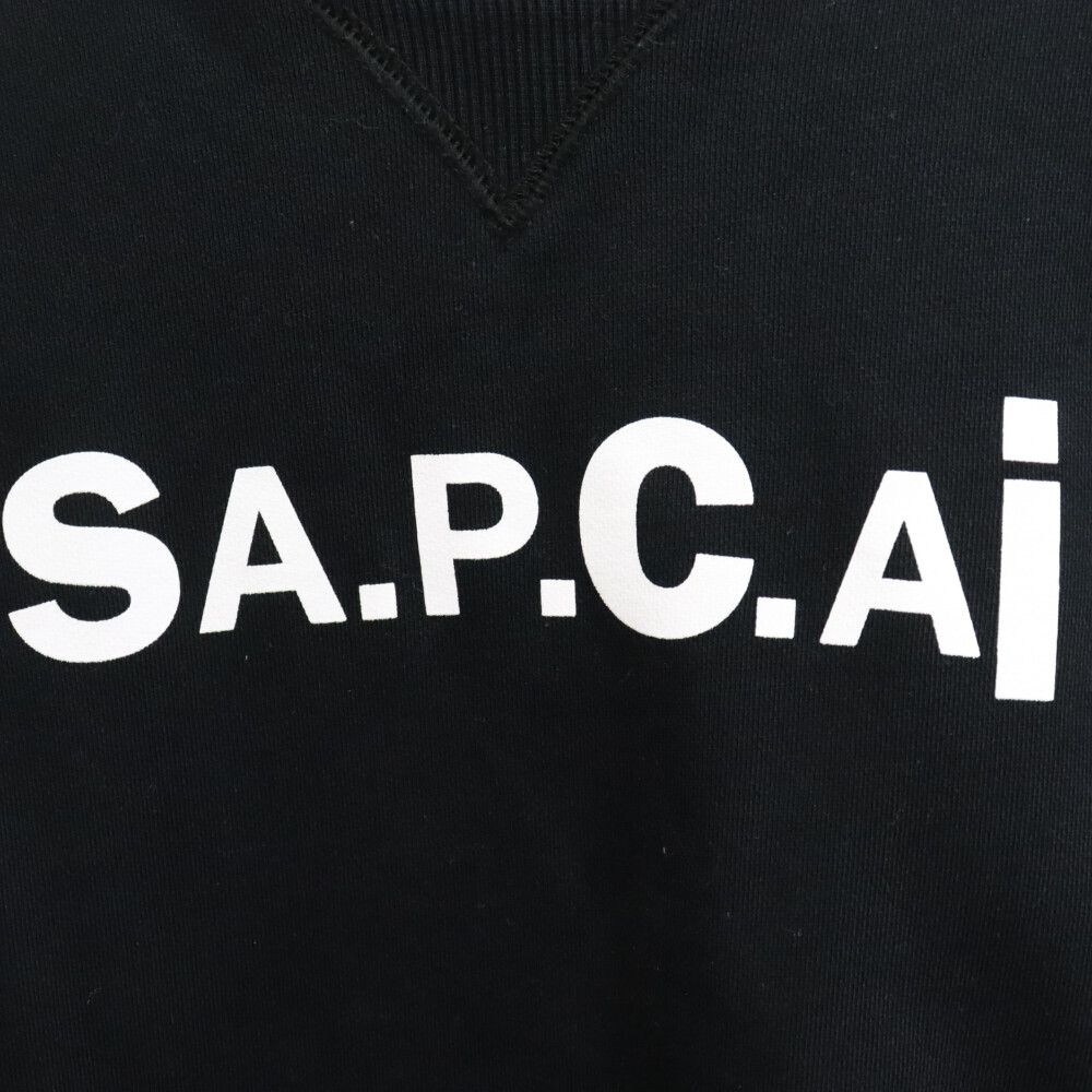 Sacai (サカイ) 21SS×A.P.C. LOGO PRINT SWEAT CREW アーペーセー